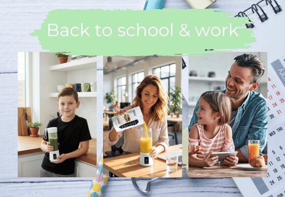 Back to School &amp; Work: Mit Energie in den Alltag starten - Back to School &amp; Work