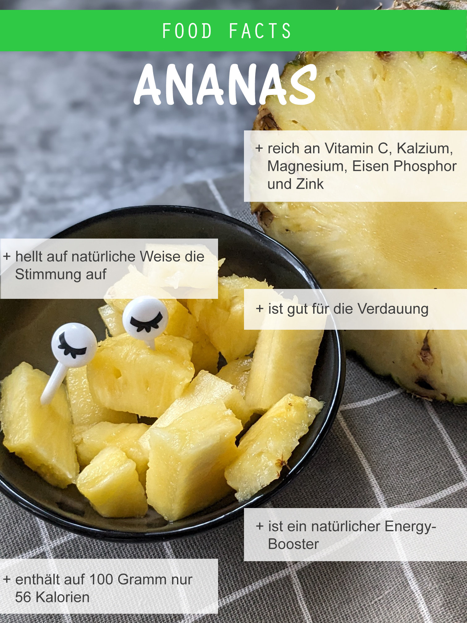 Food Facts Ananas