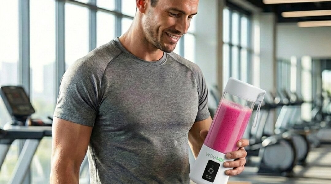 Smoothie im Fitnessstudio