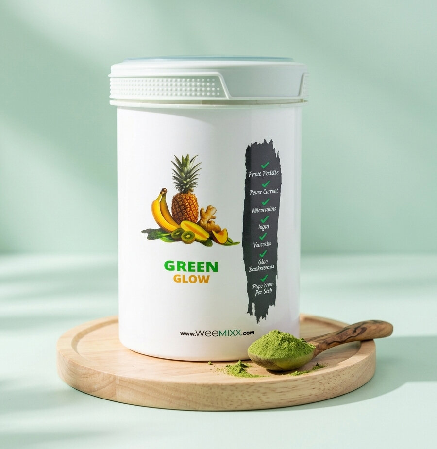 Smoothie Pulver 400 g Dose Green GLOW