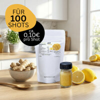 Ingwer Pulver 100 g & 1 Shot Glas