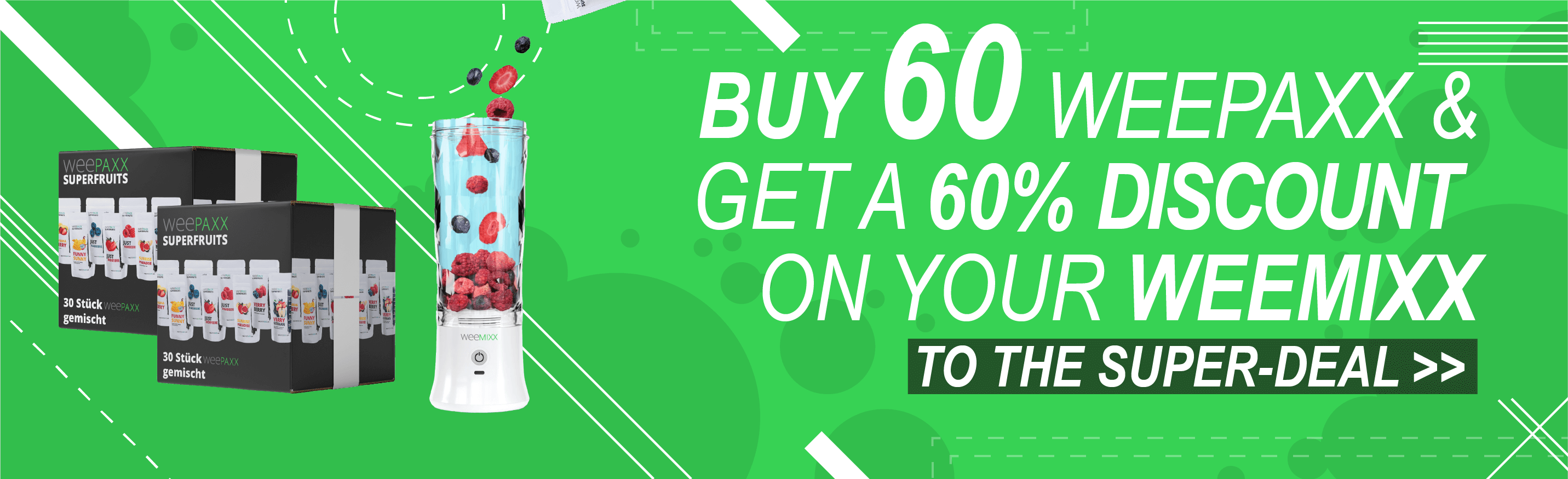 Save 60% on your weemixx